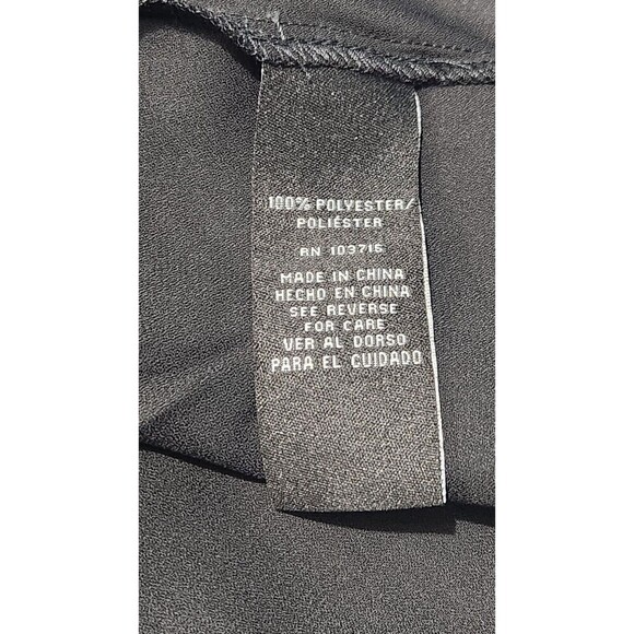 Zac And Rachel sleeveless Top with layers For Women Size Large Black Color B1 - Picture 10 of 12